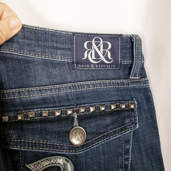 ROCK & REPUBLIC Kasandra bootcut jeans faded - Picture 6 of 7